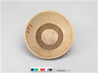 五彩囍字碗藏品圖，第22張